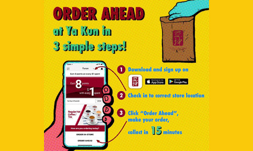 Order Ahead at Ya Kun